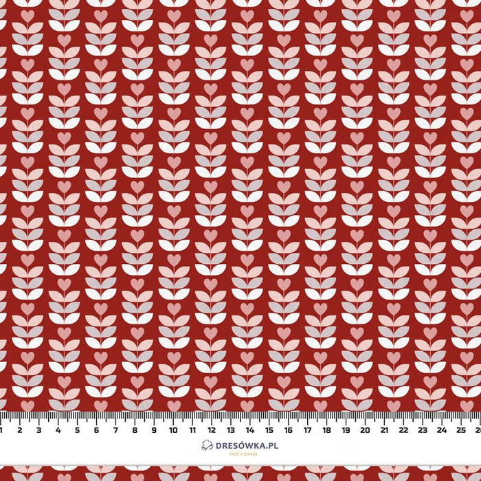LIEBESTULPEN / rot (VALENTINES HERZEN) - Sommersweat