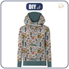 HYDROPHOBIC HOODIE UNISEX - FISHING (HOBBIES AND JOBS) - sewing set