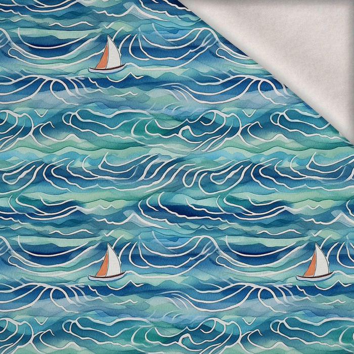 By the Sea Wz. 13 - brushed knitwear with elastane ITY