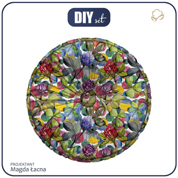 PODUSZKA DEKORACYJNA - AKWARELOWE KONICZYNY - zestaw do uszycia