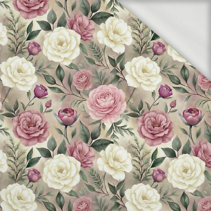 Flowers wz. 69 - dresówka pętelkowa