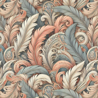 FLOWERS WZ.23 - Viscose jersey