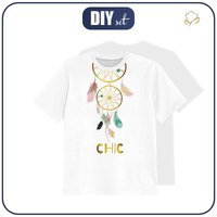 KID’S T-SHIRT- DREAMCATCHER (WILD & FREE) - single jersey (92/98)