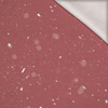 SNOWY PINK - brushed knitwear with elastane ITY