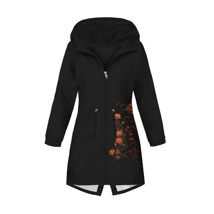 DÁMSKÁ BUNDA PARKA (ANNA) - GOTHIC CAT - sada šití XL