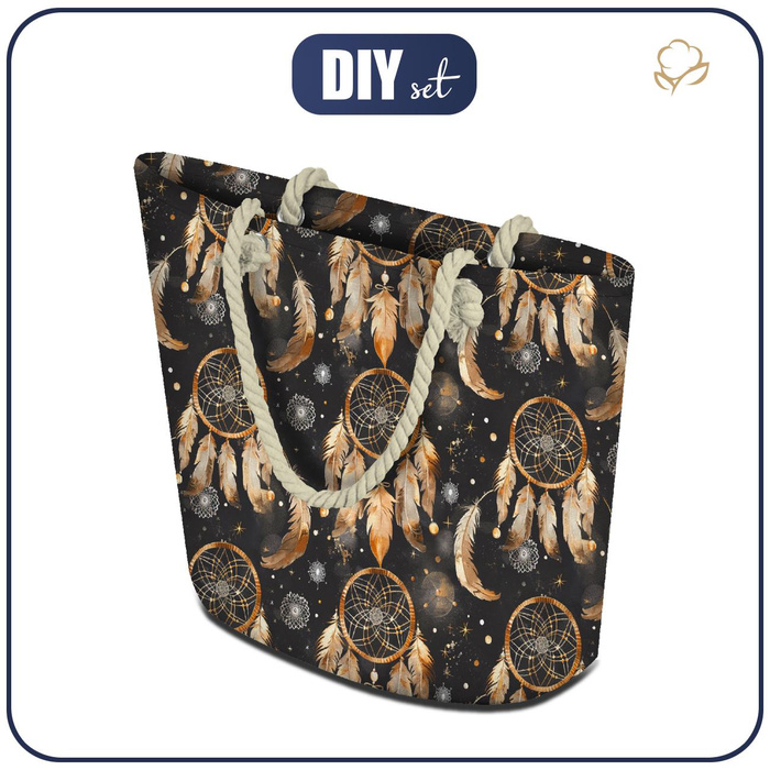 TOTE BAG - DREAM CATCHERS pat.2 - sewing set