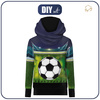 UNISEX HOODIE (HYDRA) - FUßBALL Ms. 2 - Nähset (122/128)