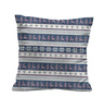 CUSHION PANEL - REINDEERS PAT. 3 / dark blue (NORWEGIAN PATTERNS) 