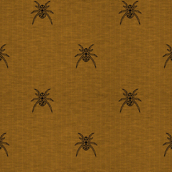 SPINNE / NACHT RUF / senf  - Single Jersey