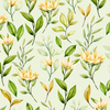PASTEL SUNFLOWERS PAT. 2 - Woven Fabric for tablecloths