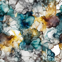 ALCOHOL INK M. 1 - Viskose Jersey