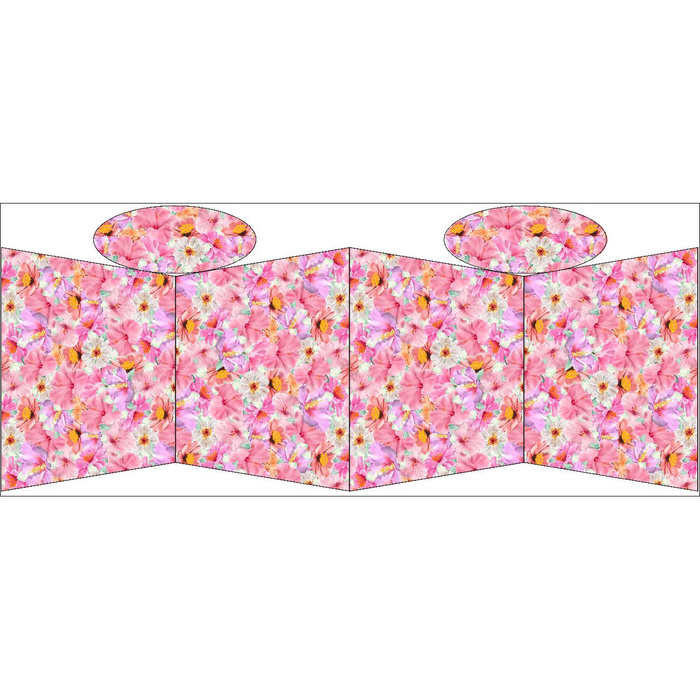 SHOPPER - STOCKROSEN - Nähset