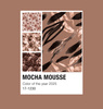 ALCOHOL INK / Mocha Mousse - Viskose Jersey