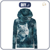 UNISEX HOODIE (HYDRA) - WINTER WOLF WZ. 1 - sewing set (110/116)