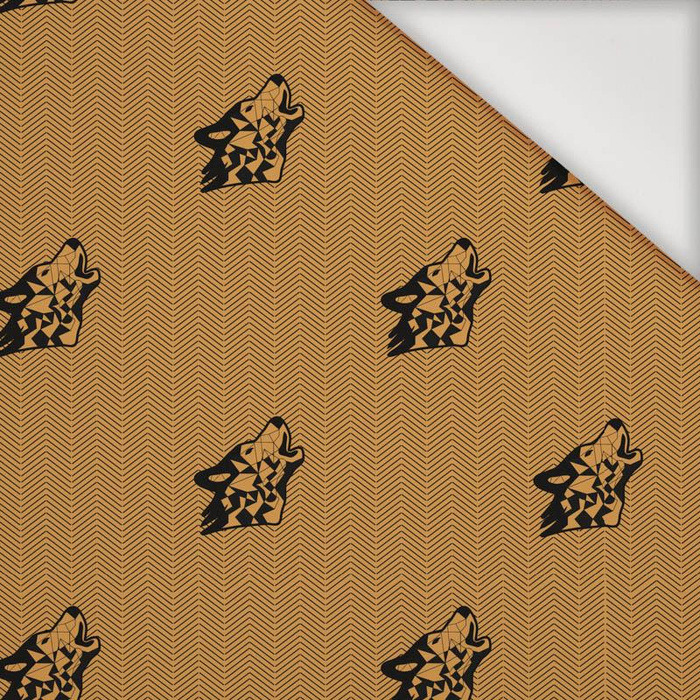 WOLF (NACHT RUF) / senf - Nylonstoff PUMI