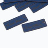 Hand Made Label - Nähnadel 1,5x4 cm -  dunkelblau