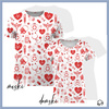 WOMEN’S T-SHIRT - MEDICAL RESCUE (HOBBIES AND JOBS) - red / white - single jersey
