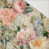 VINTAGE FLOWERS VZ. 14 - Hydrofobní česaná teplákovina