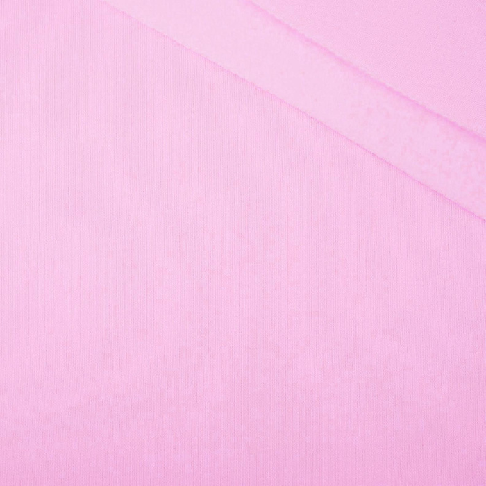 Silná teplákovina počesaná D300 - BARBIE PINK (D-177)