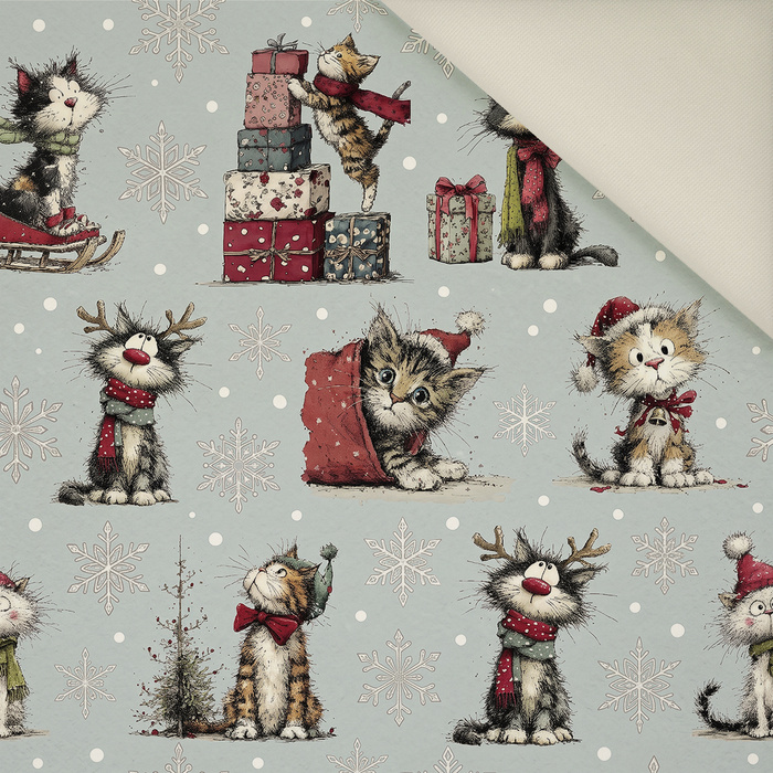 CHRISTMAS PETS WZ. 3 - Upholstery velour