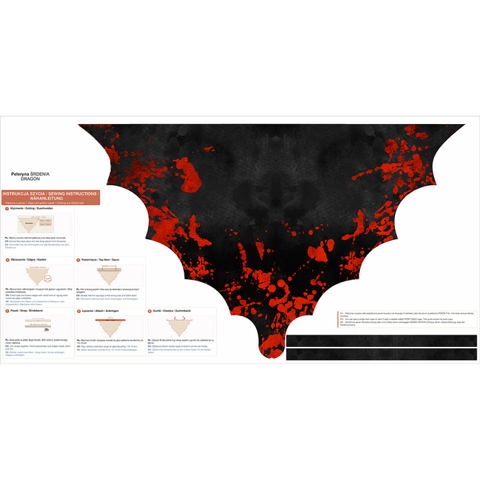 CAPE - BLOOD - M