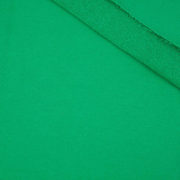 D-101 ZELENÁ - teplákovina s hrubou smyčkou