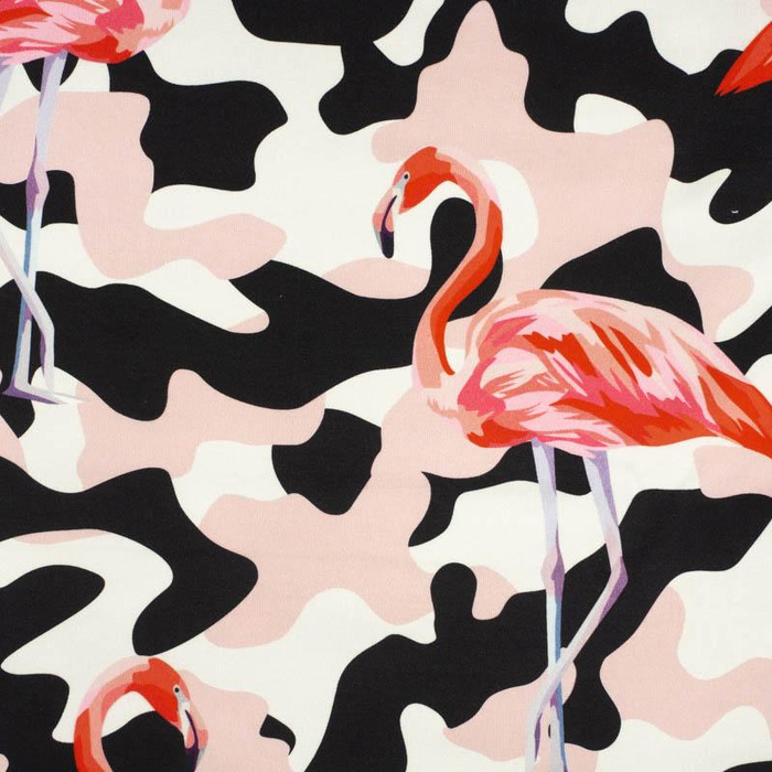 CAMOUFLAGE FLAMINGOS - softshell