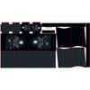 XL bag with in-bag pouch 2 in 1 - NIGHT BUTTERFLY - sewing set