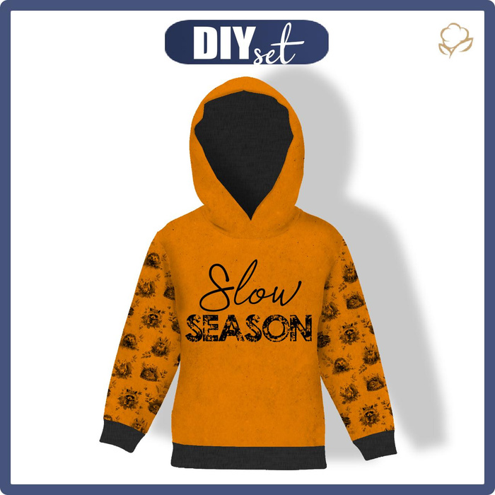 KINDER HOODIE (ALEX) - SLOW SEASON - Sommersweat (146/152)