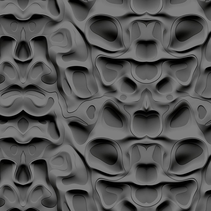 ROBOT WZ.14 - panel (75cm x 80cm) looped knit fabric with elastane ITY