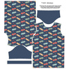 DĚTSKÉ TRIČKO - SKATEBOARD - single jersey ITY (104/110)
