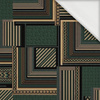 RETRO GEOMETRIC WZ. 17 - teplákovina s elastanem ITY