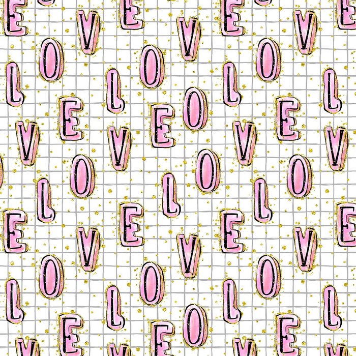 NOTEBOOK LOVE - Waterproof woven fabric