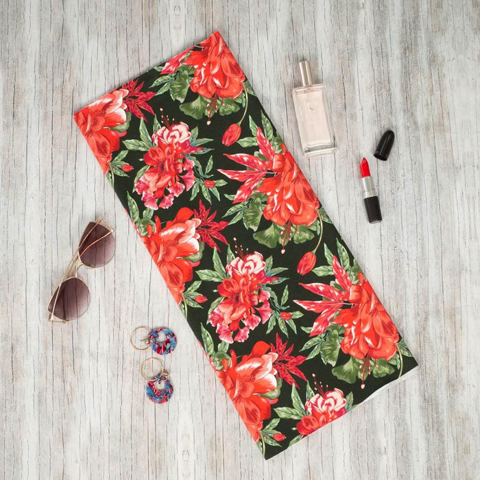 AZALKY (ČERVENÁ ZAHRADA)  - single jersey 