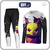 THERMO HERREN SET (STEVE) - BAD ELECTRICITY - Nähset L