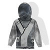SCHWARZER NINJA HOODIE - Sommersweat (98/104)