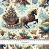Vintage Christmas wz.24 - dresówka pętelkowa