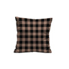 CHECK VICHY/ Mocha Mousse  - single jersey