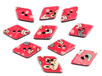 Kids button decorative Diamond