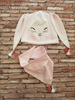 KID'S CAP AND SCARF (CLASSIC) - FLOWERS 3D PAT. 15 55-58