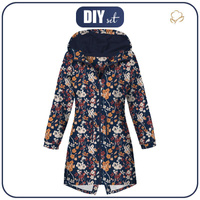 WOMEN'S PARKA (ANNA) - JAPANESE GARDEN pat. 2 (JAPAN) - softshell L