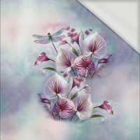 PASTEL BLOOM WZ. 4 - panel (60cm x 50cm) teplákovina