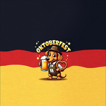 OKTOBERFEST - Paneel (75cm x 80cm) Wintersweat angeraut mit Elastan ITY