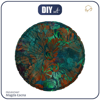 PODUSZKA DEKORACYJNA - FLORAL WZ. 4 - zestaw do uszycia