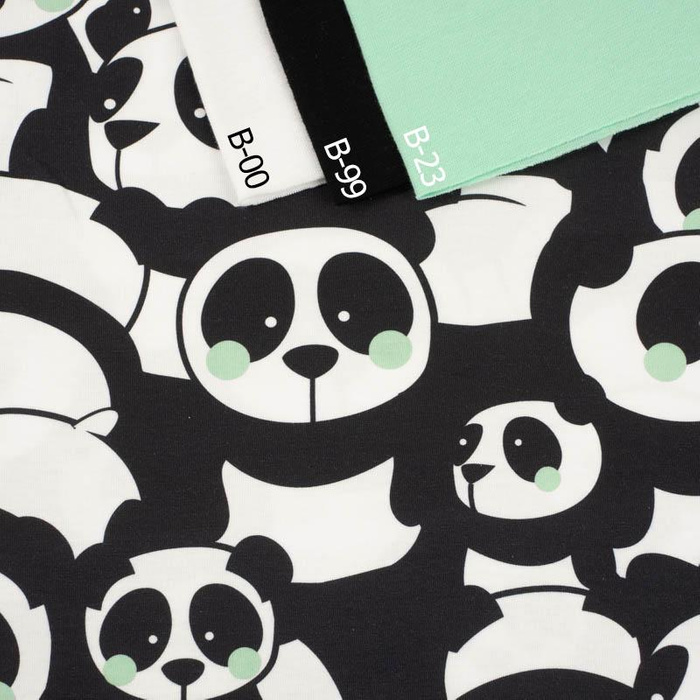 PANDY / mentolová - tkanina HOME DECOR PREMIUM