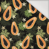 PAPAYA ORANGE & BLACK - Nylonstoff PUMI