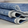 VINTAGE LOOK JEANS (blue) - looped knit fabric