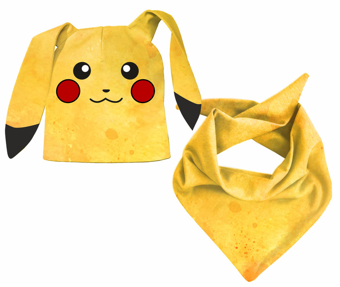 KID'S CAP AND SCARF (BUNNY) - ELECTRICITY 55-58