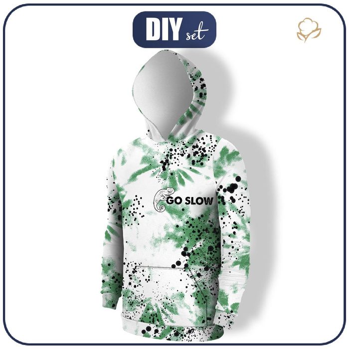 HERREN HOODIE (COLORADO) - GO SLOW - Nähset XL