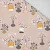 BLUMEN IN VASEN / beige - HOME DECOR PREMIUM Webware